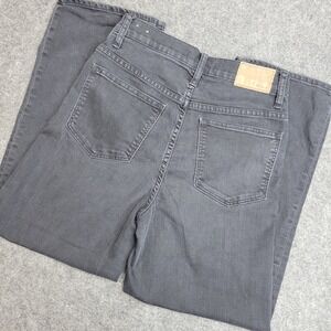 Madewell Slim wide leg crop